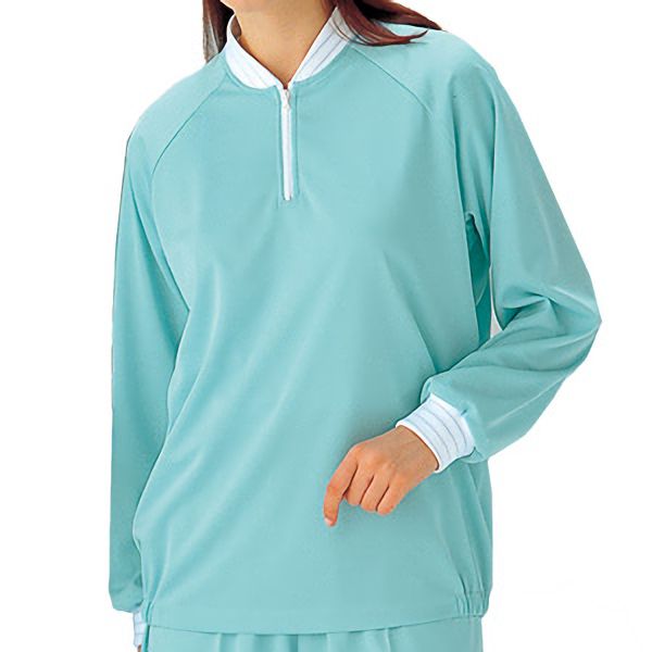 クリーンウェア 男女共用 ミドラー上衣 MD5000 上 ブルー| 作業