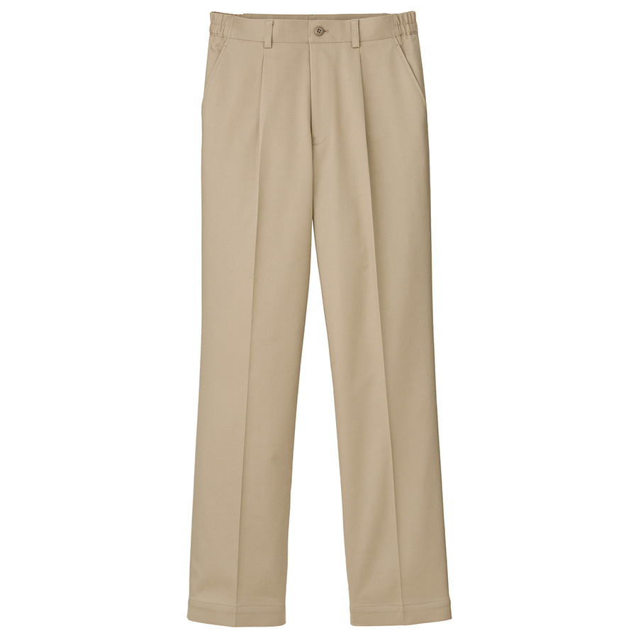 裾上げらくらくチノパン FP6704U－1 ベージュ| 作業服・作業着