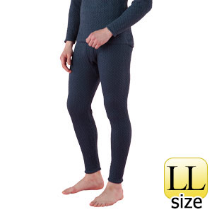 ひだまり チョモランマ（R） 紳士 QMS952 ズボン下 L ネイビー