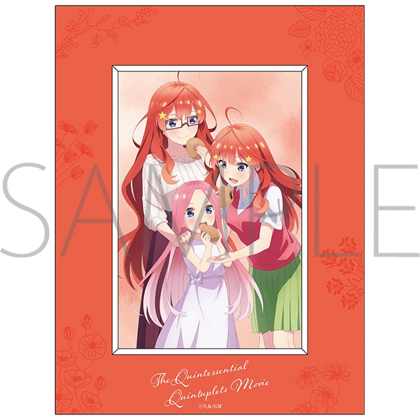 映画 五等分の花嫁 フレーム付きアートボード 中野五月: キャラグッズ