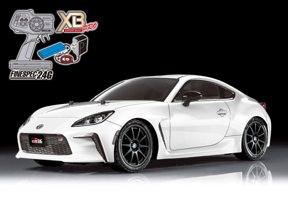 タミヤ ドリフト ラジコン フルセット TT01 白 86 tt02 タミヤ