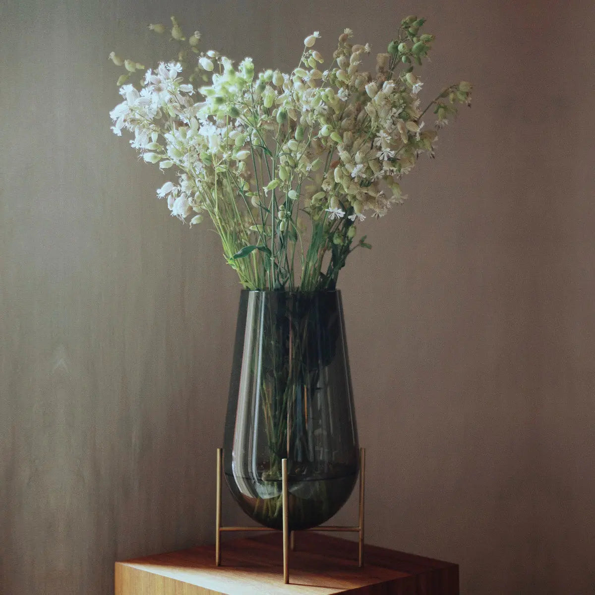 Audo Echasse Vase L Smoke オドーコペンハーゲン イシャスベース L