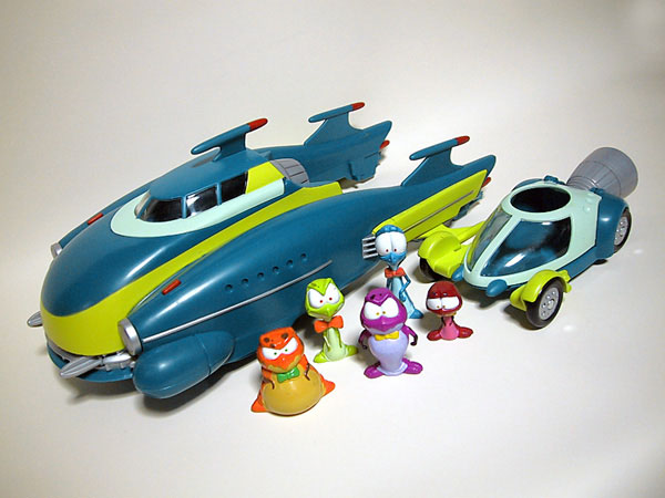 Moron Airship from SPACE JAM by Playmates(1996): 傷んだ物体