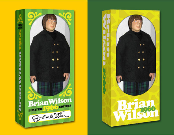 Brian Wilsonブライアンウィルソン 1966公式フィギュア特別ケース付