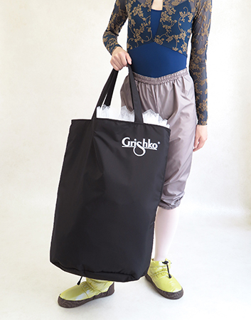 バレエ・ダンス用品のミルバ / G9207 ビッグトート BLK