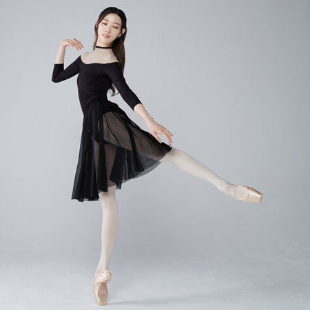 バレエ・ダンス用品のミルバ / BYL009 チョーカーネック