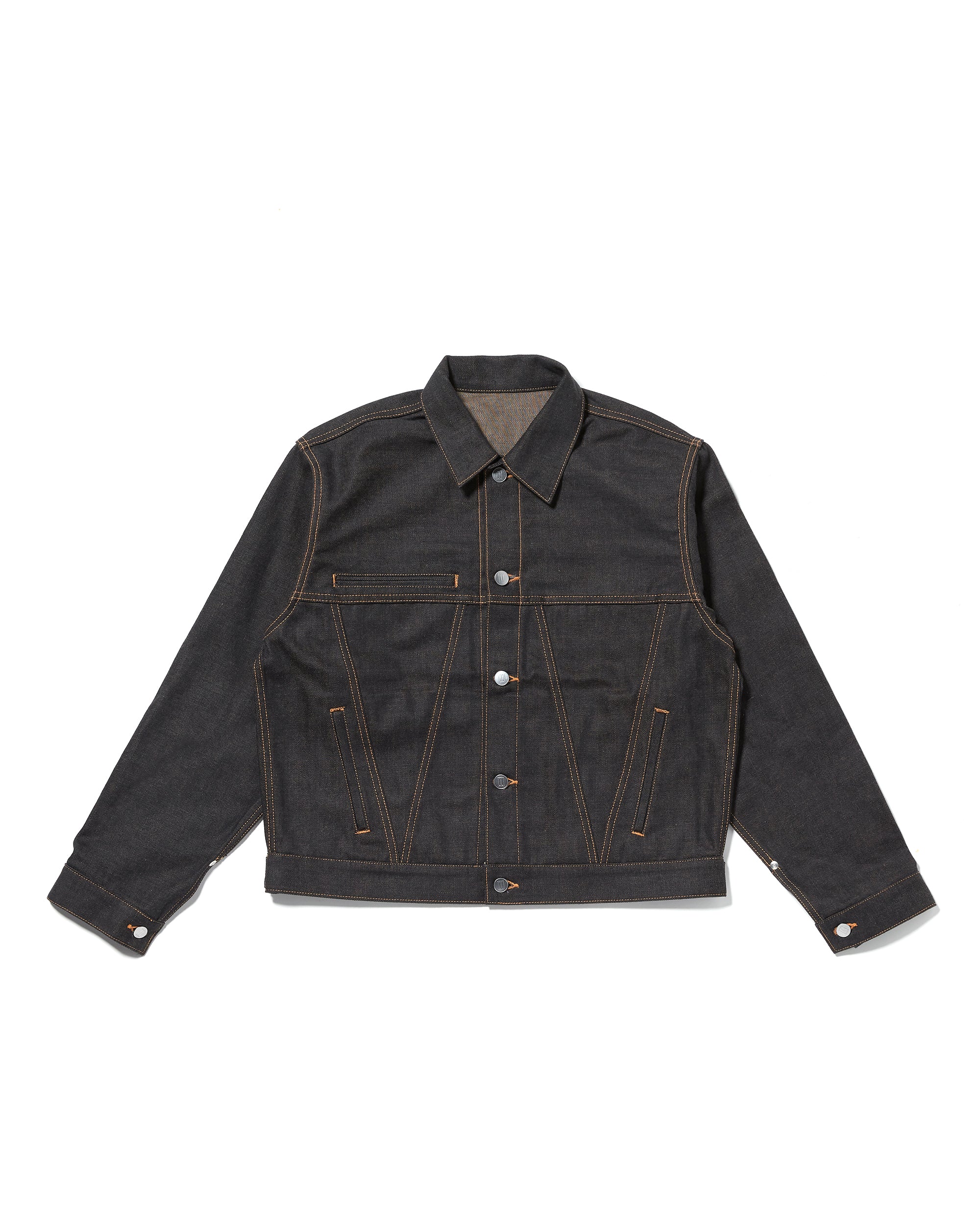 coffee black denim jacket | daisuke tanabe