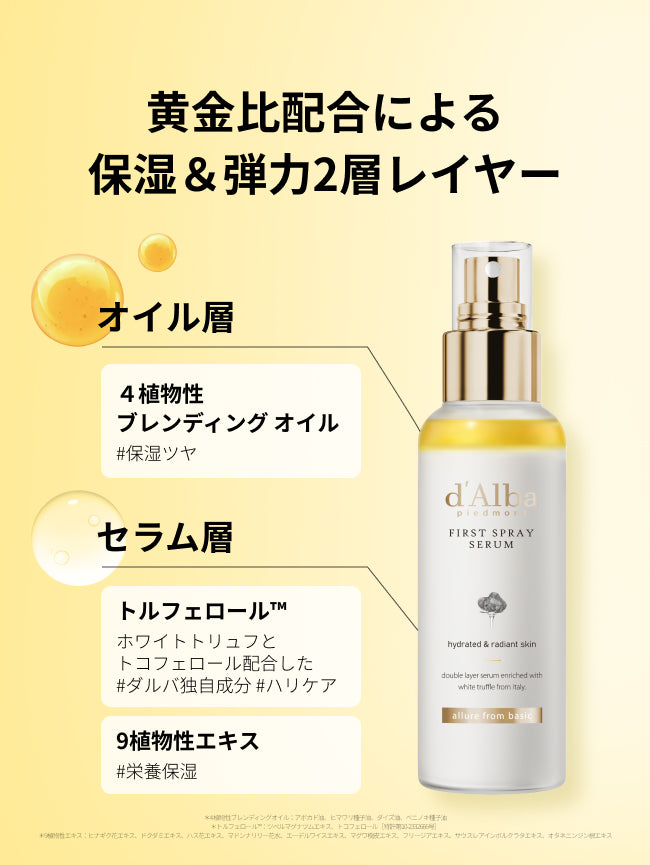 ホワイトトリュフ ファーストスプレーセラム (50ml/100ml)