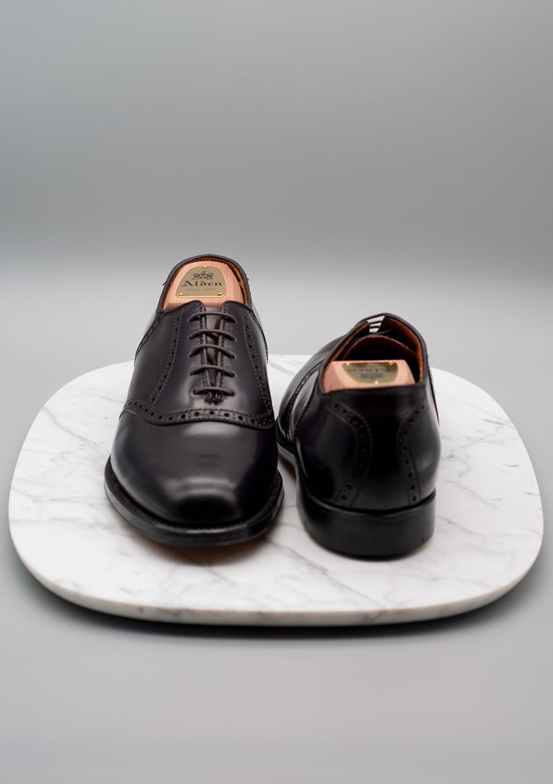 Alden 994 Saddle Oxford Color 8 Shell Cordovan – Dashing Chicago