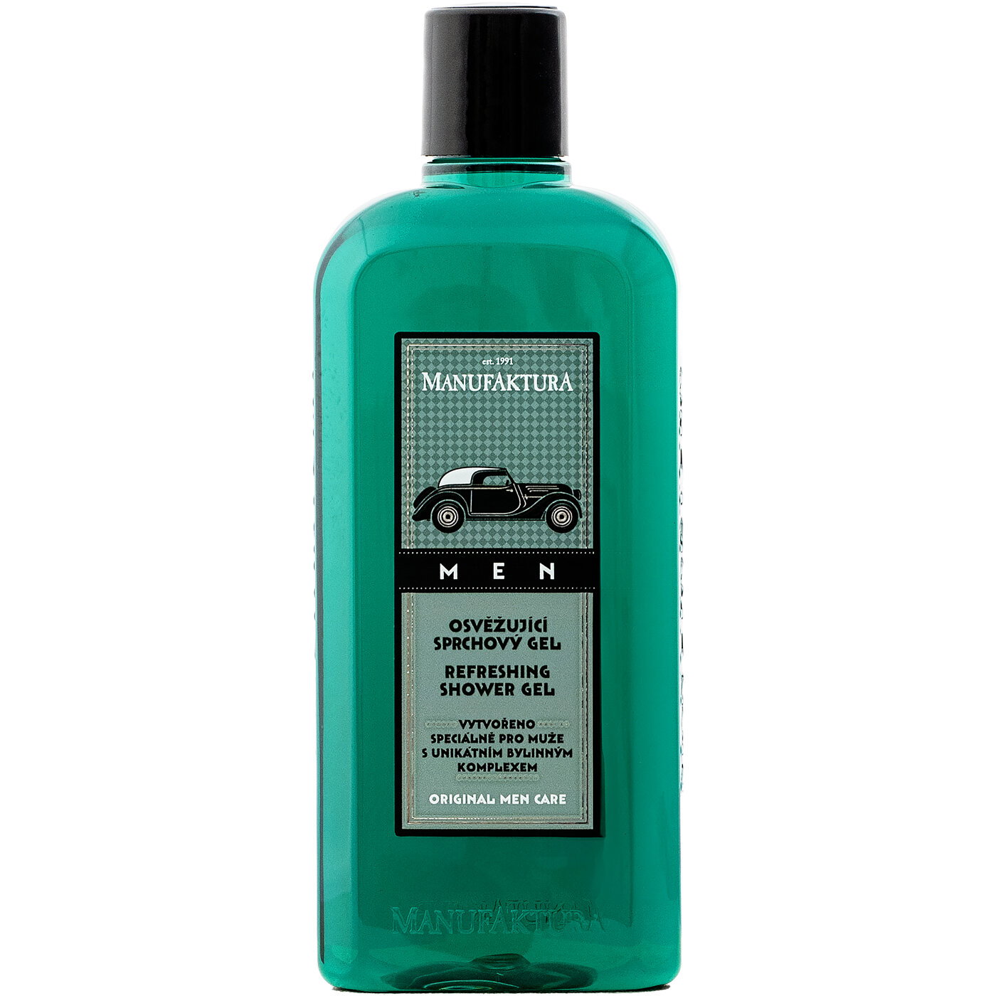 MEN ORIGINAL Refreshing Men´s Shower Gel with Herbs | Manufaktura