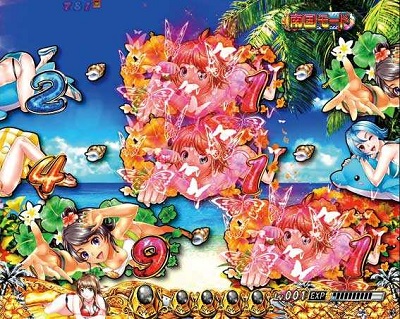 パチンコ 南国物語 カレンダー P南国育ち デカパトver. (甘デジ