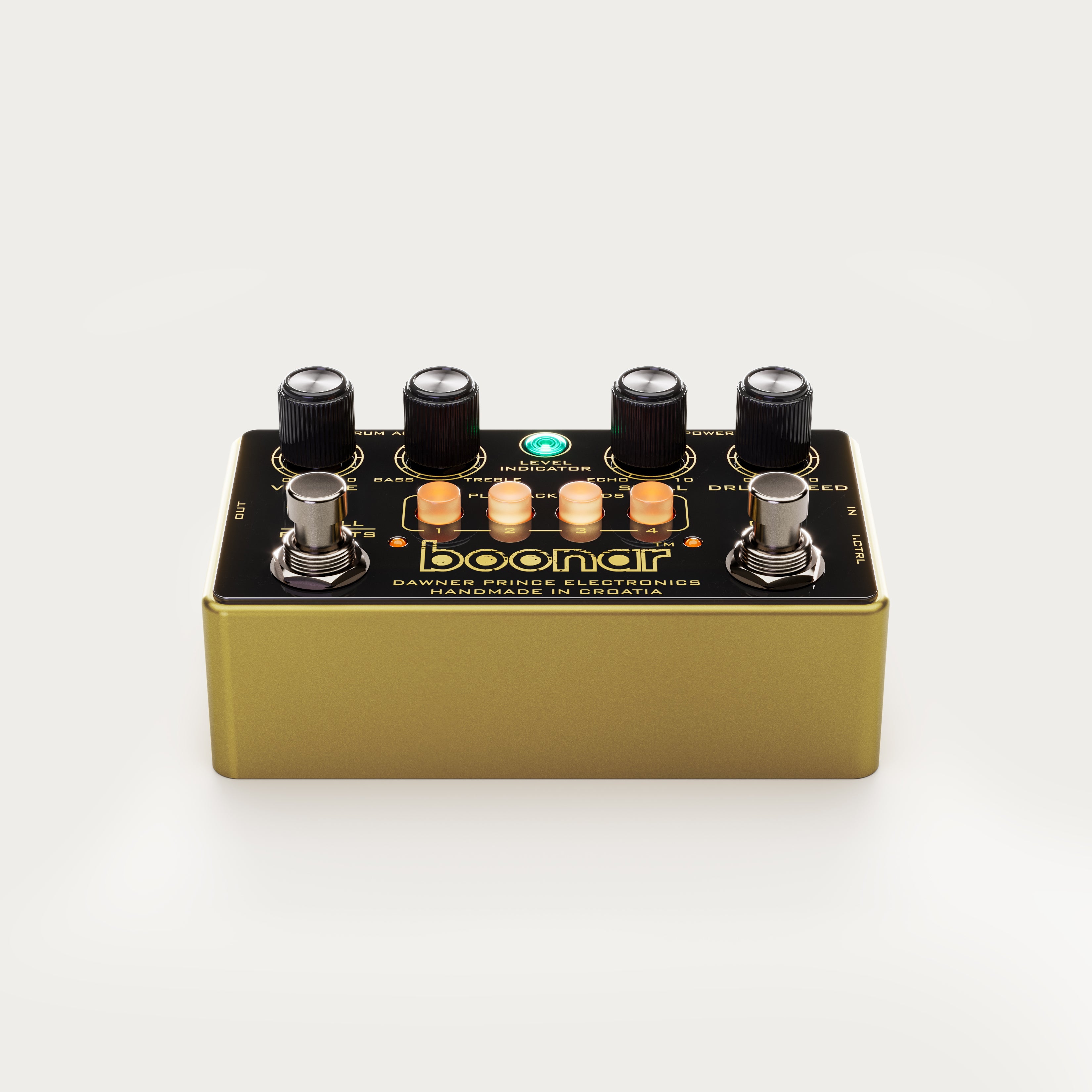 BOONAR Multi-Head Drum Echo – Dawner Prince Electronics