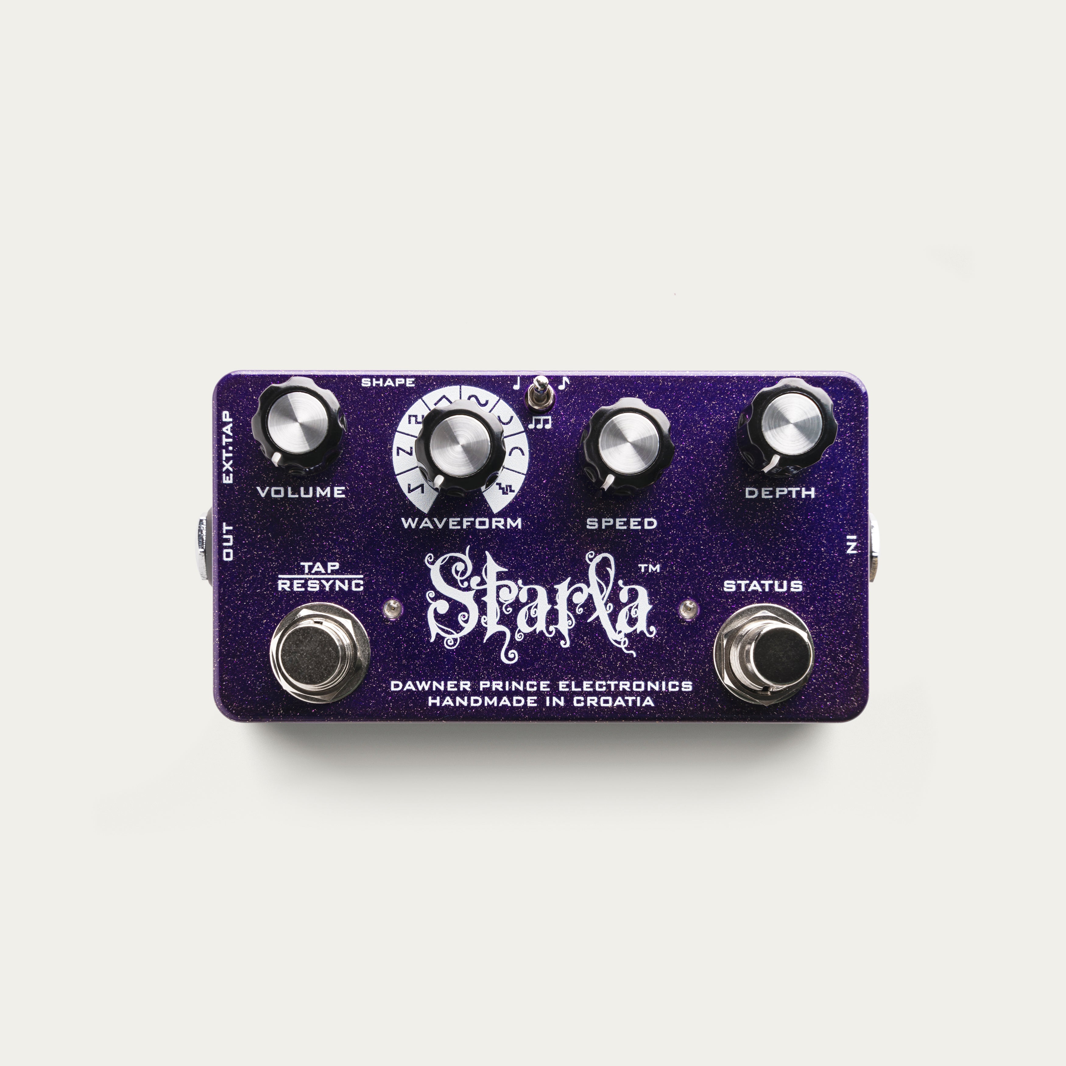 STARLA Tap Tempo Tremolo – Dawner Prince Electronics