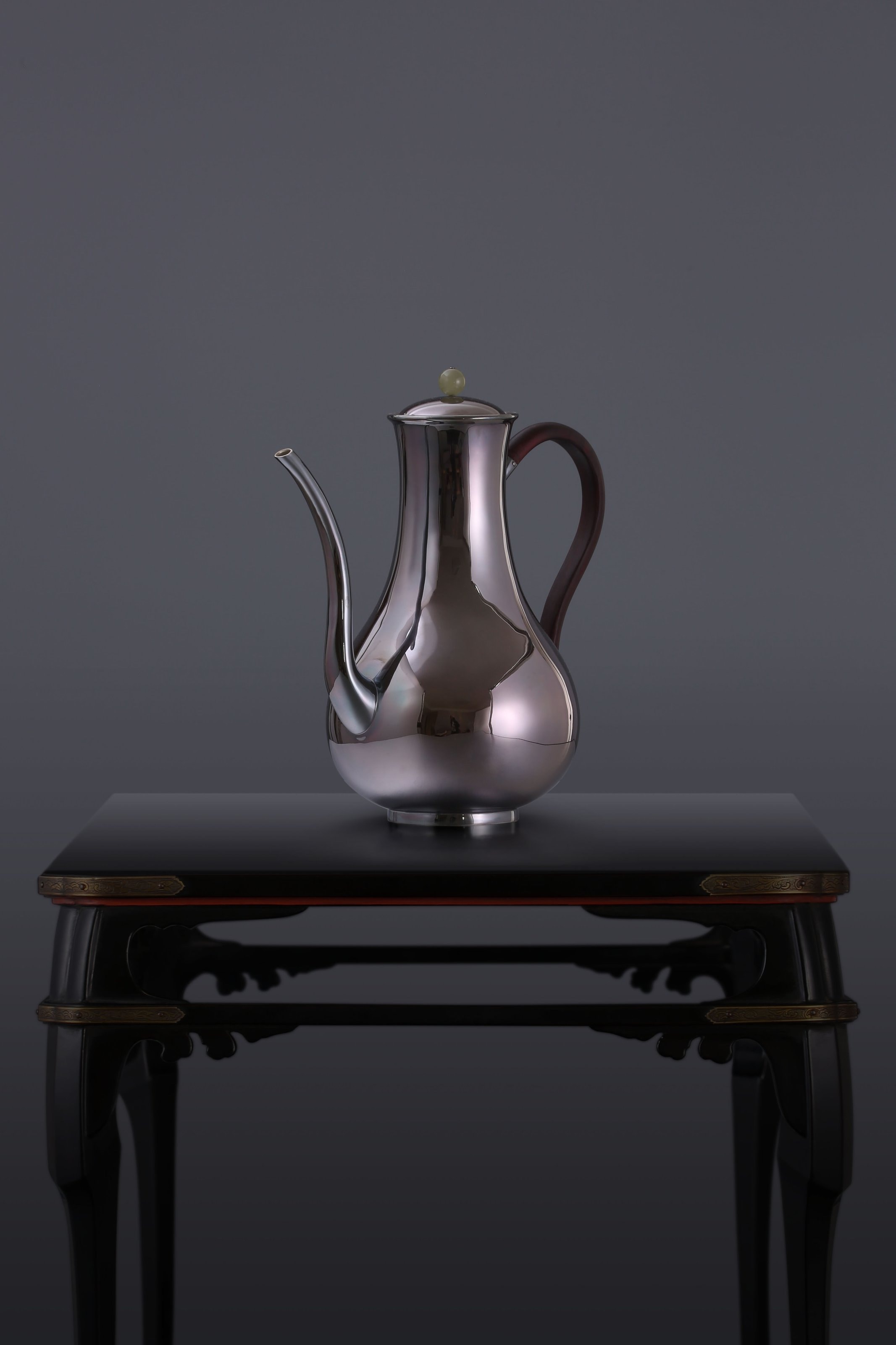 光面纯银酒壶/酒杯– 大雅堂非遗大雅堂司茶雅物