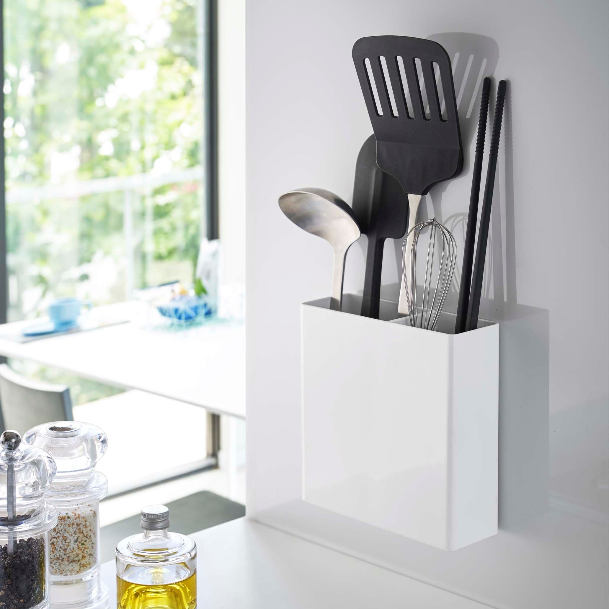 マグネット キッチンツールスタンド タワー（山崎実業） | NORITZ DAYS
