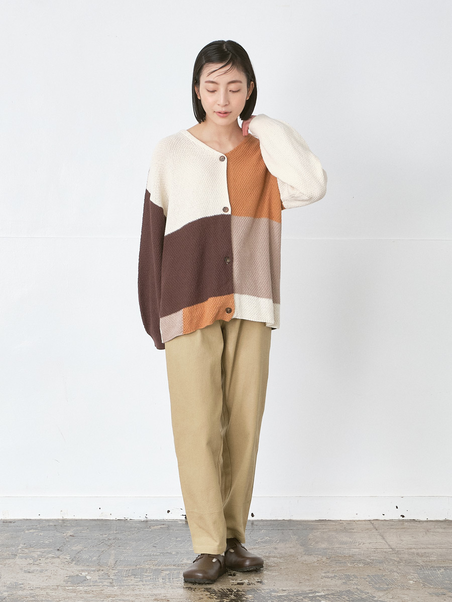 MISSONI パッチワークカーディガン サイズ48 MISSONI パッチワーク