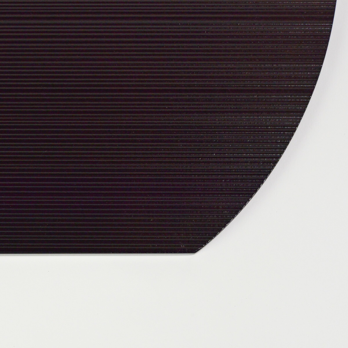 半月ランチョンマット ヘギ目 両面 / 退職祝い 定年 ランチョンマット