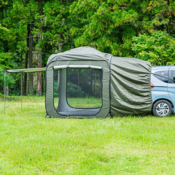 DENEAキャンプテント カーサイド オリーブグリーン Newモデル!Carlock
