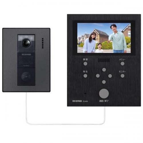 デンキチWeb / アイリスオーヤマ IRIS OHYAMA テレビドアホン ブラック