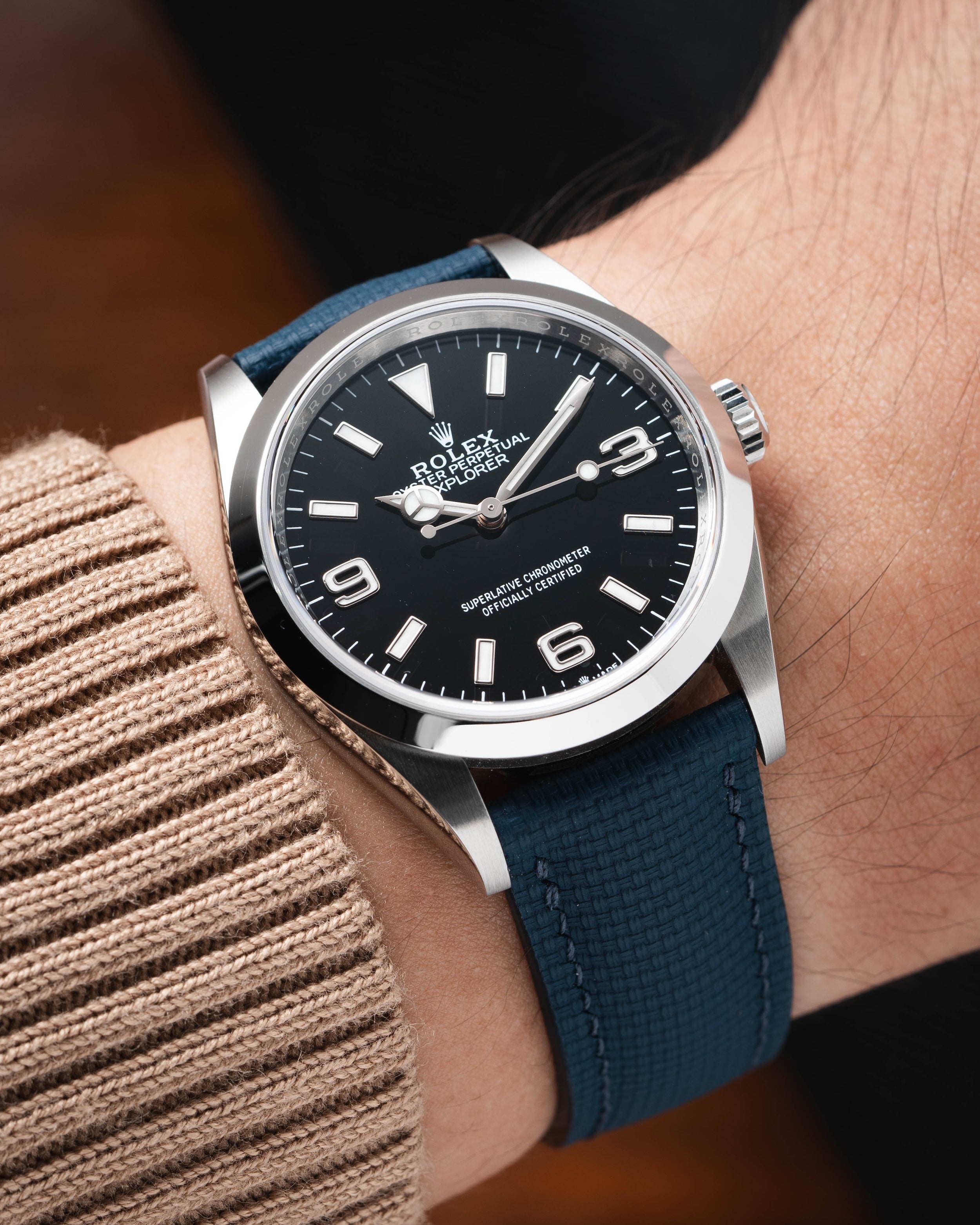 Navy Sailcloth Signature Strap – Delugs