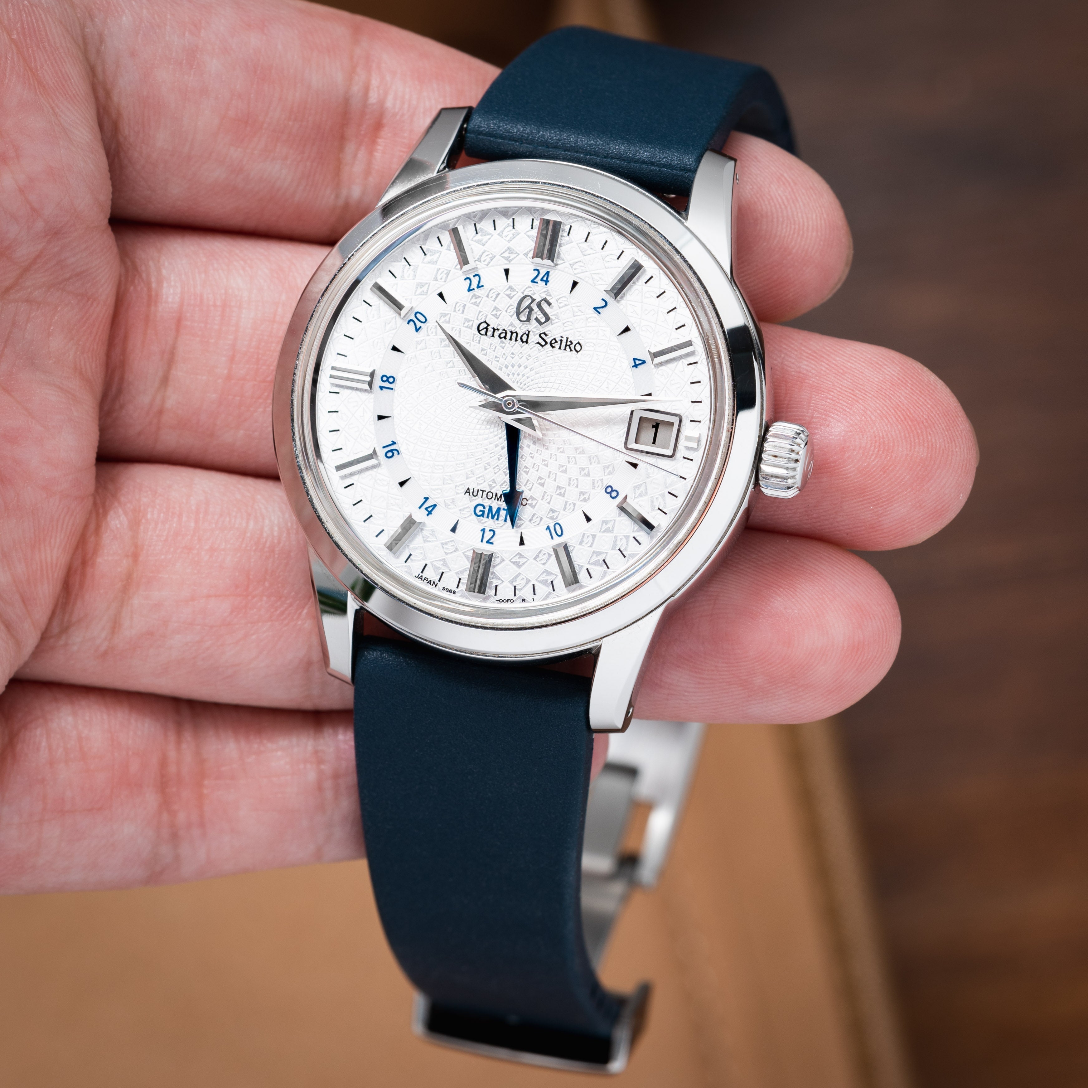 Navy CTS Rubber Strap – Delugs