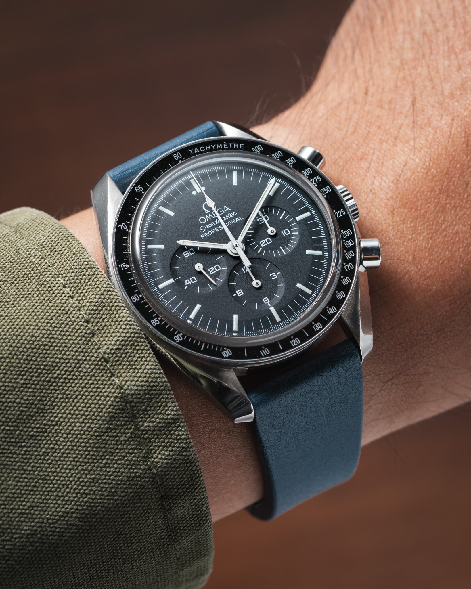 Navy CTS Rubber Strap – Delugs