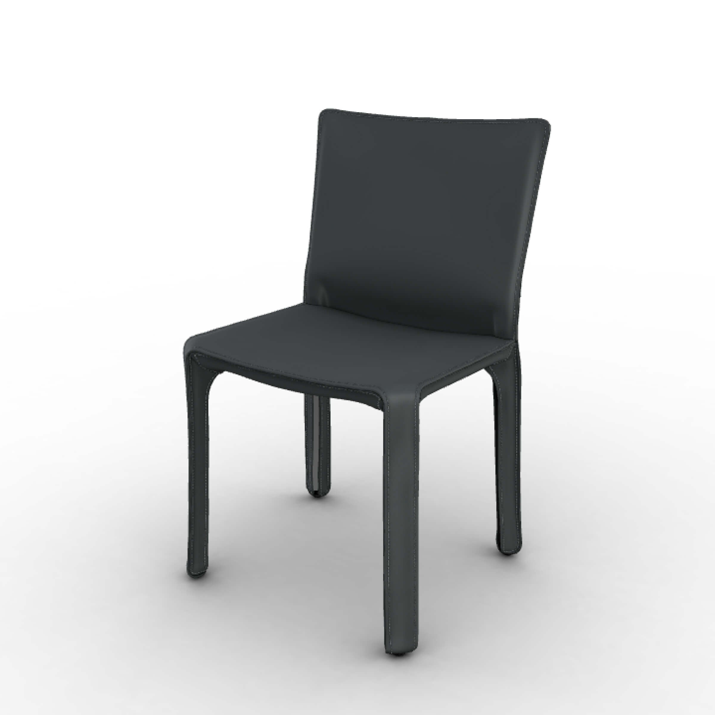 Leather Chair CAB 412, designed by Mario Bellini for Cassina. Shop