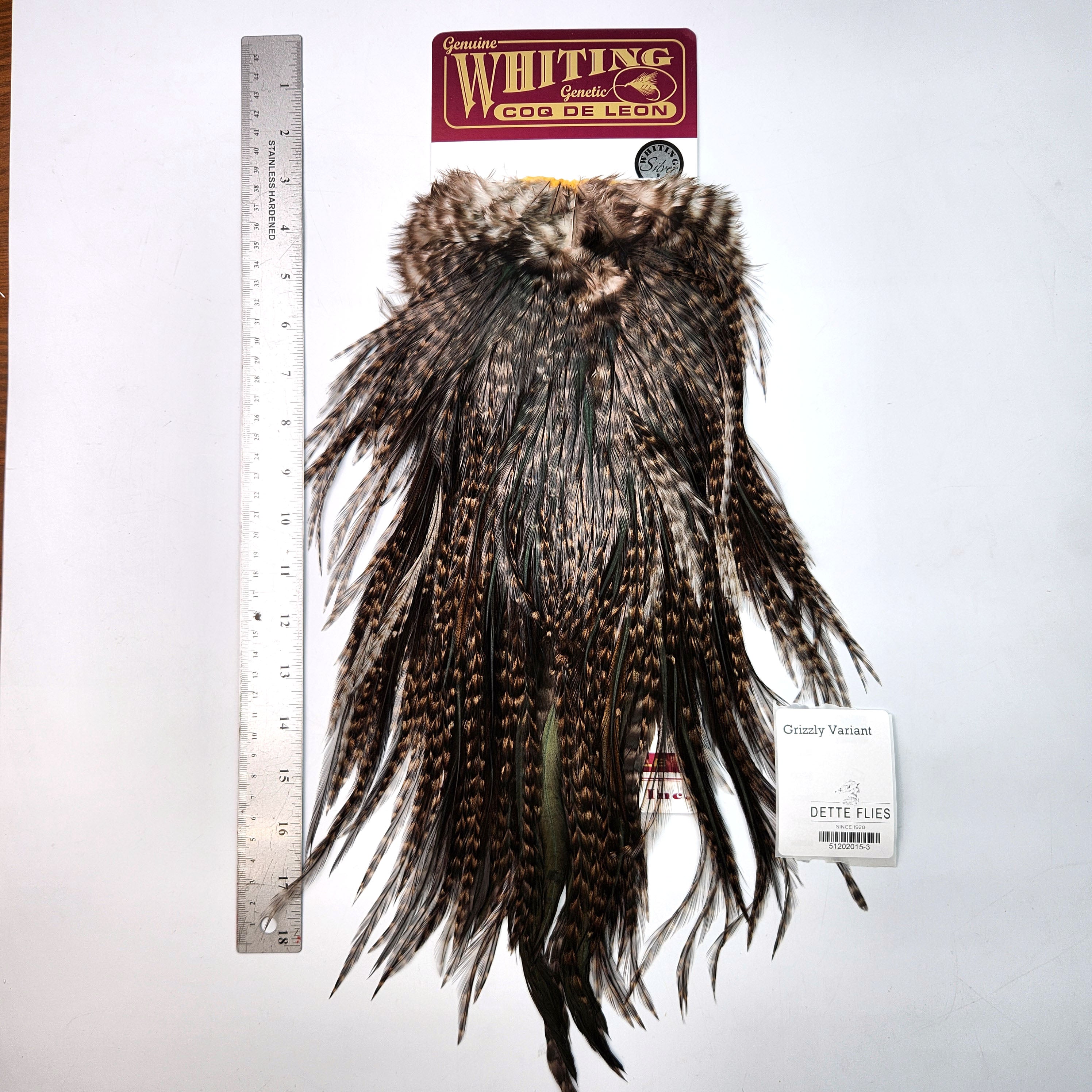 Whiting Coq de Leon Rooster Saddles – Dette Flies