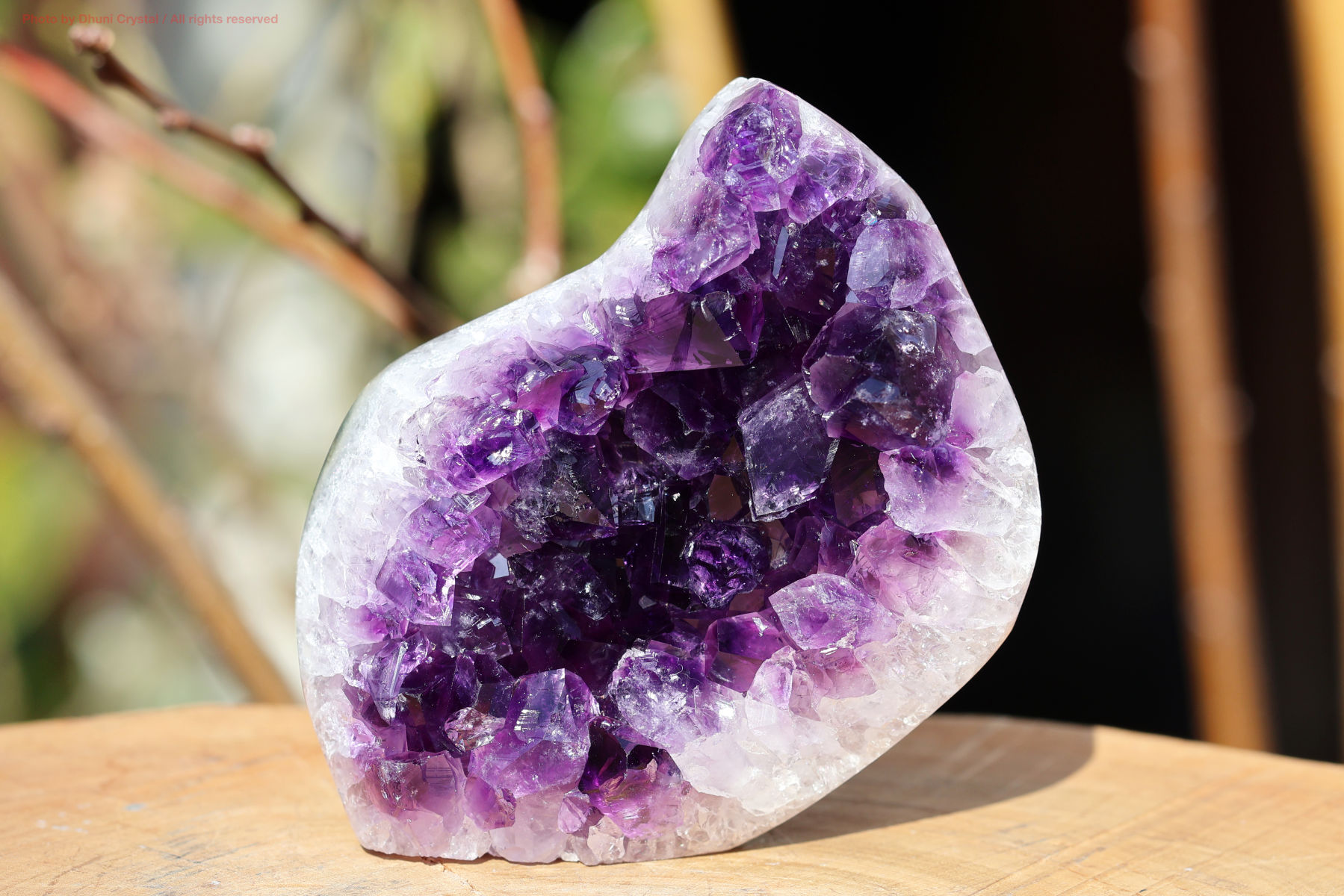 アメジストクラスター 原石 浄化と安らぎをもたらす天然石