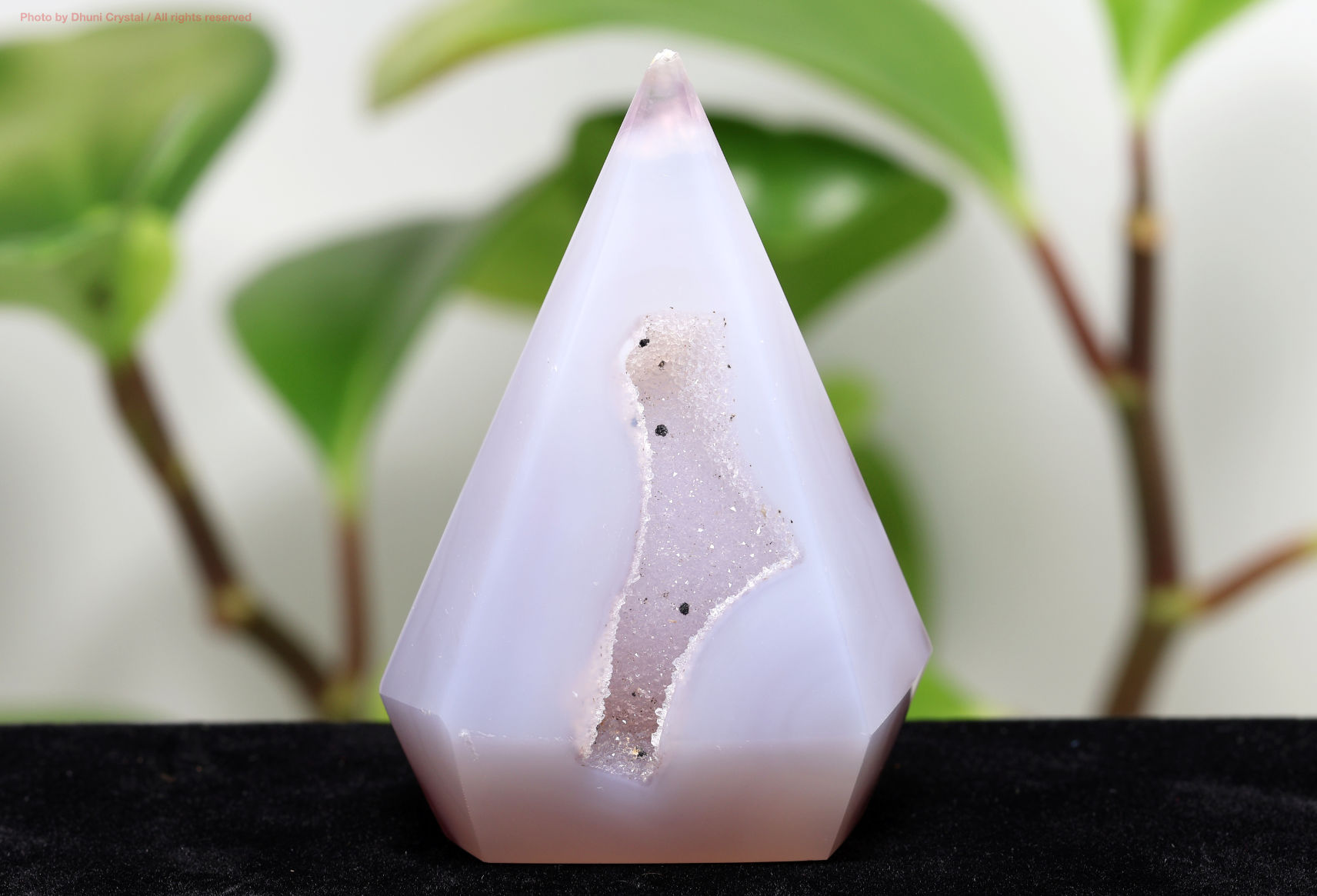 bigサイズ 瑪瑙 アゲート ハート 結晶 ドゥルージー 259g bigサイズ