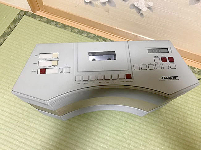 BOSEの名作ラジカセ『AW-1』をレコードからMP3まで自由に聴けるように