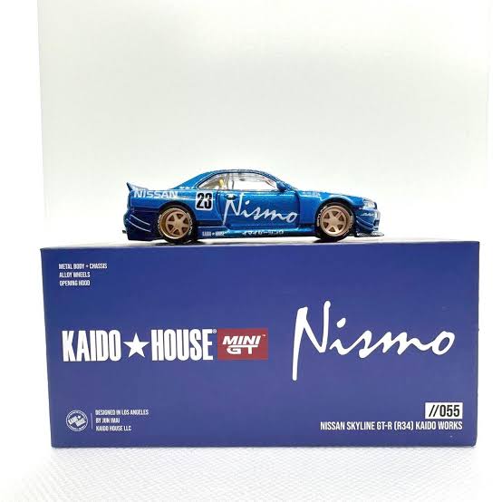 Nissan Skyline R34 GT-R Bayside Blue *CHASE* - Kaido House x