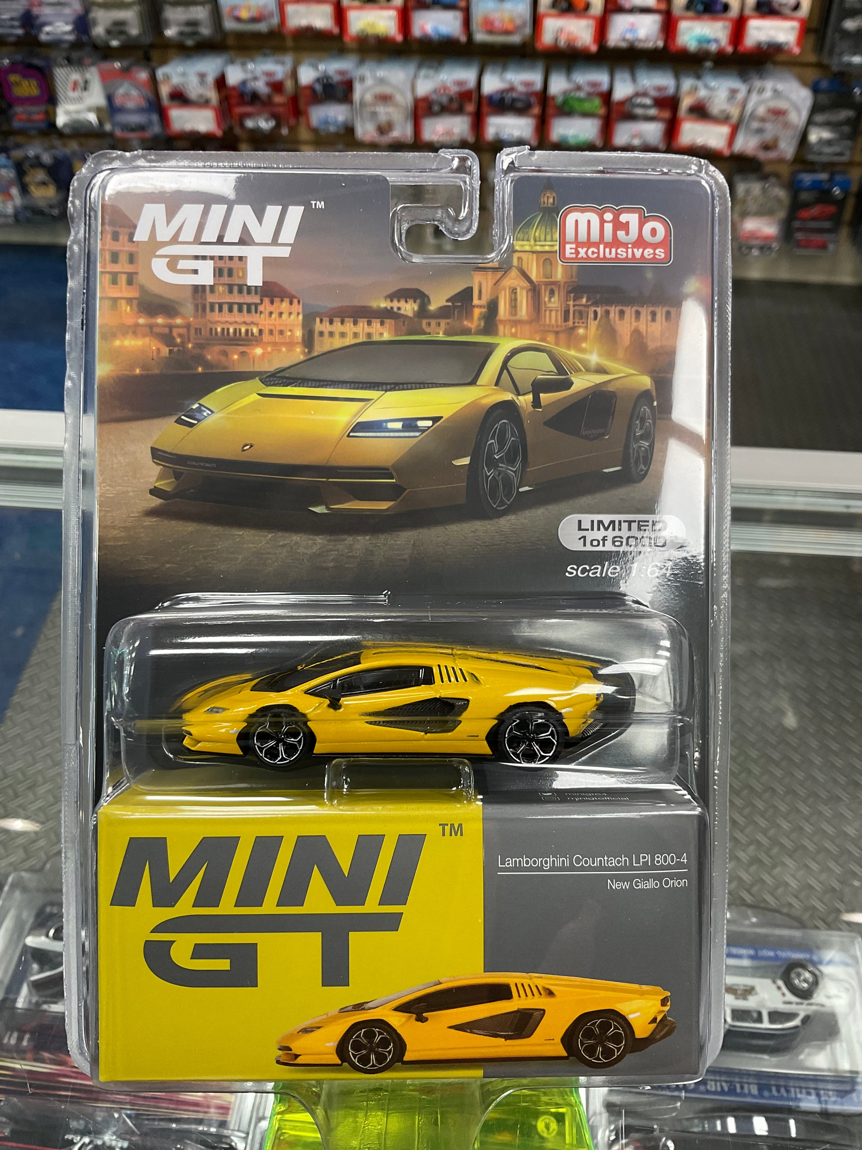 MiniGT 733 Lamborghini Countach LPI 800-4 New Giallo Orion – Diecastz