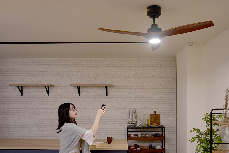 保証5年】 JAVALO ELF(ジャバロエルフ) シーリングファン シーリング