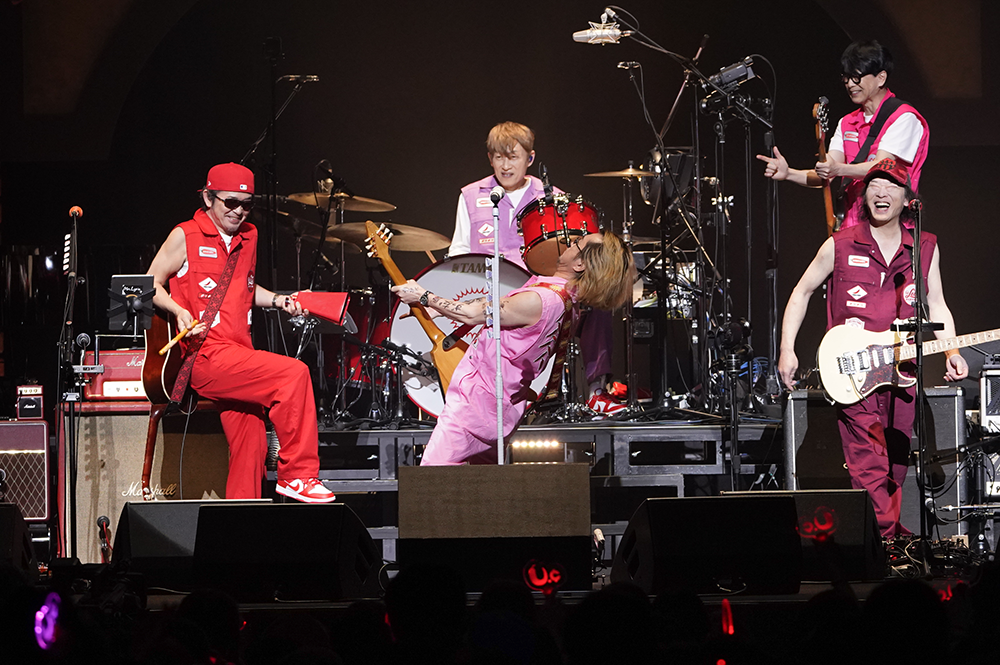 ユニコーンのライブ・パフォーマンスを正面から届けた、奥田民生60祭