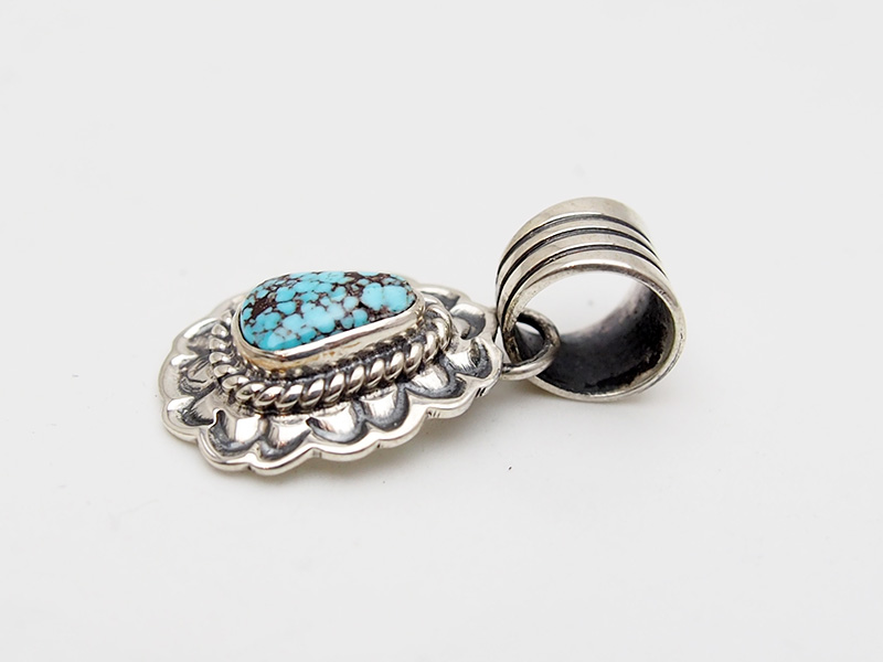 Kevin Ramone キングマンターコイズ ペンダント - D'S INDIAN ART