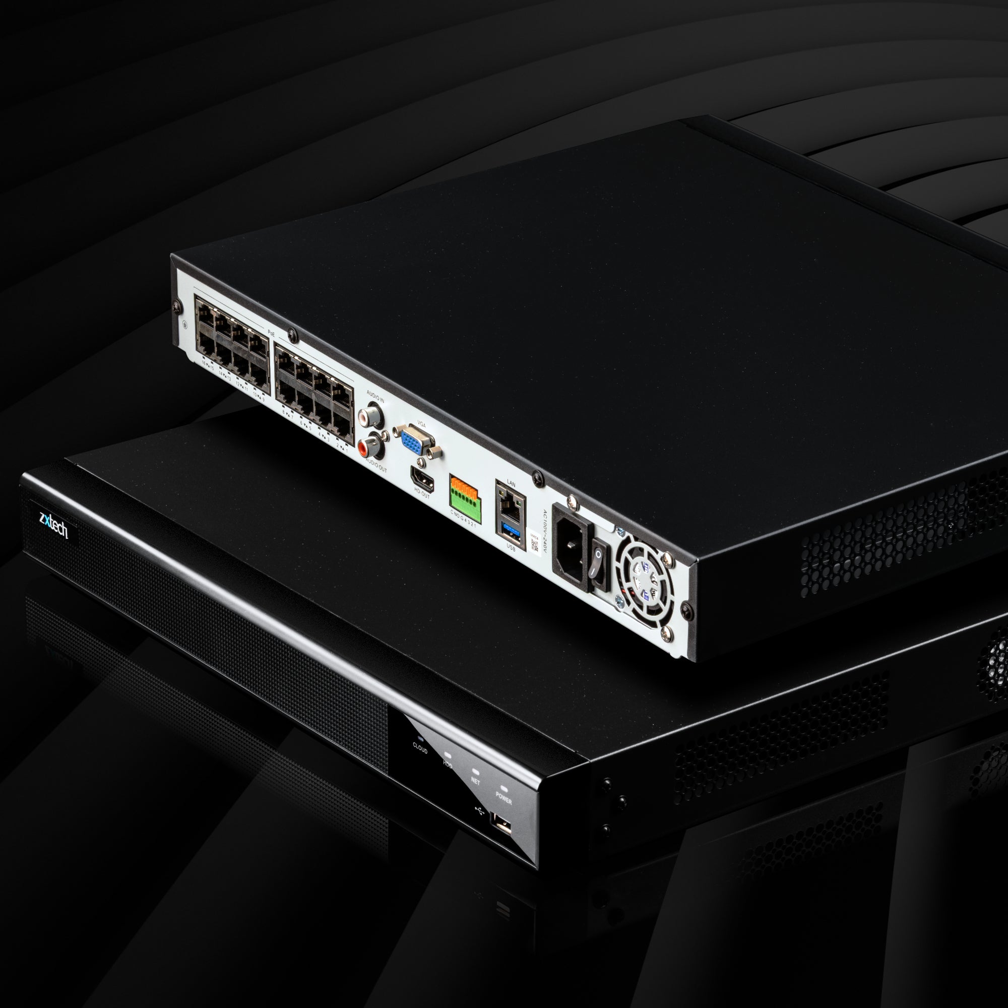 Zxtech Onyx 32CH 16-PoE 4K NVR - 12MP/8MP