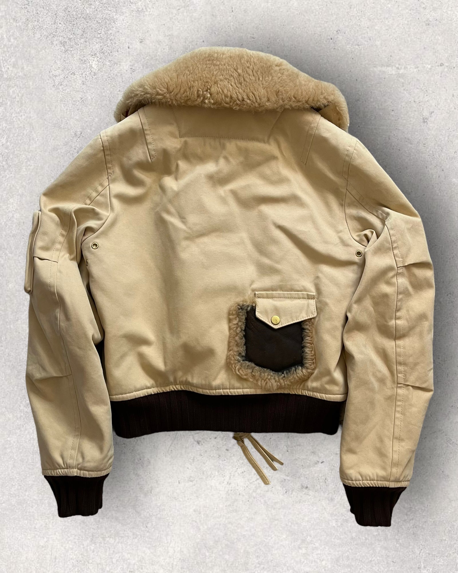 00s DSQUARED2 Fur North Jacket (S/M) – Dolce Vita Hub