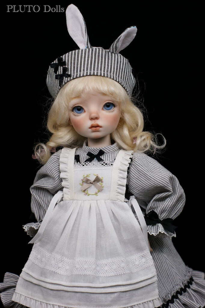 ヴィンテージ ブラウンラビットのビスクドール 【公式通販】