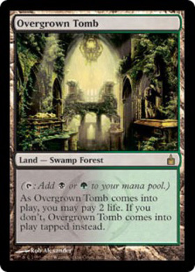 MTG 草むした墓 ギャラクシーfoil アンフィニティ UNF)Overgrown Tomb
