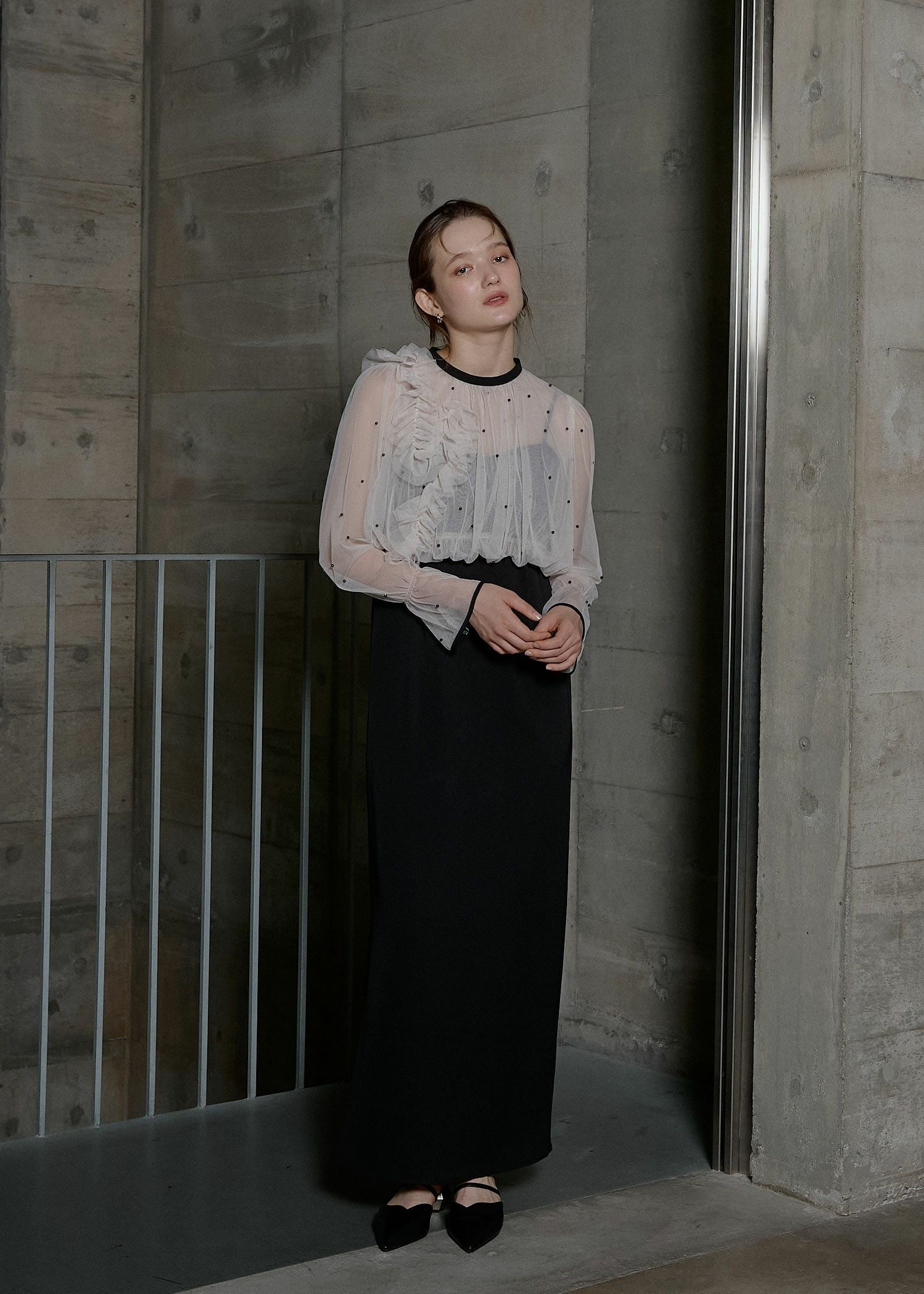 Pearl blouse set dress のドレス|Dorry Doll / LE'RURE