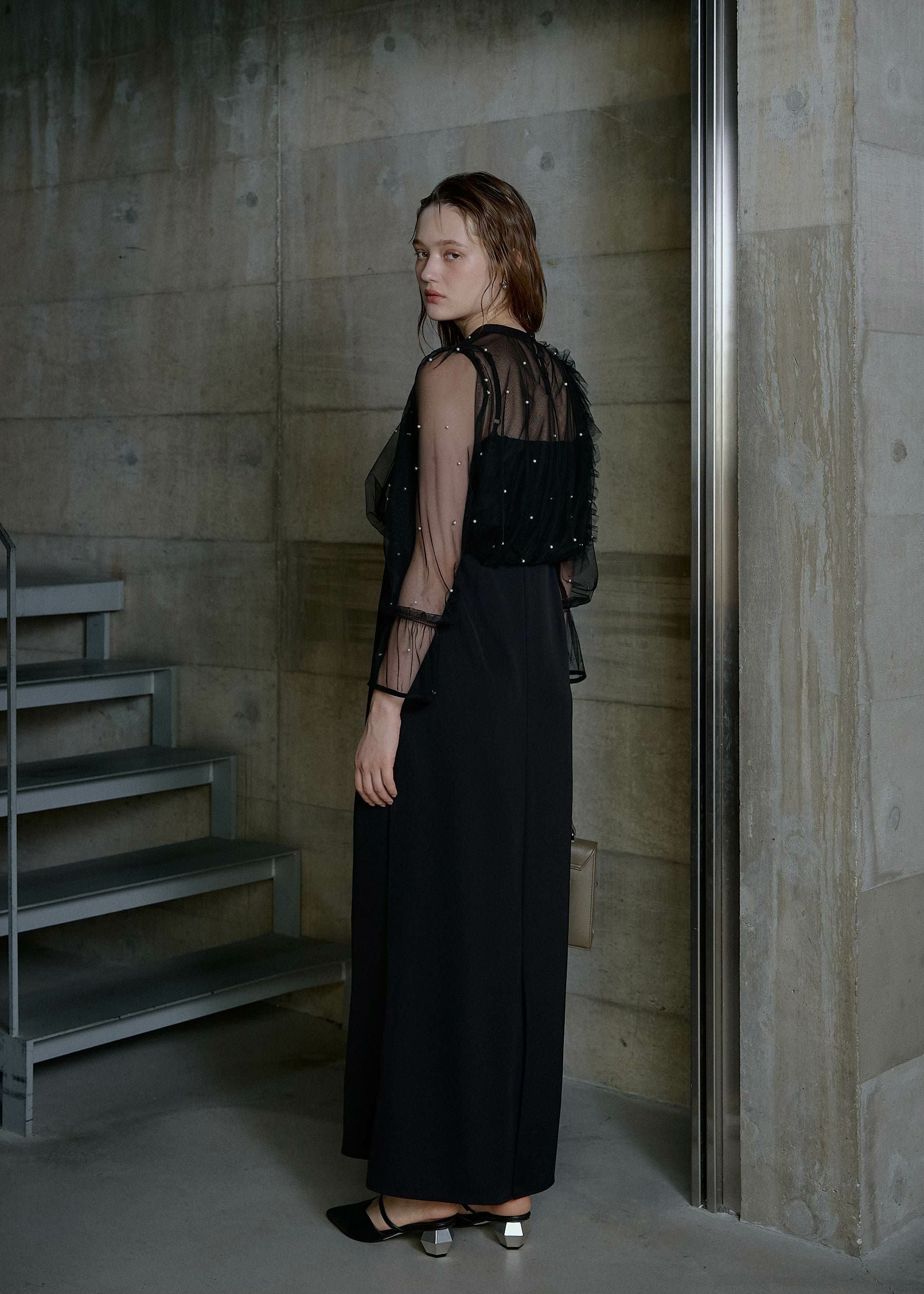 Pearl blouse set dress のドレス|Dorry Doll / LE'RURE