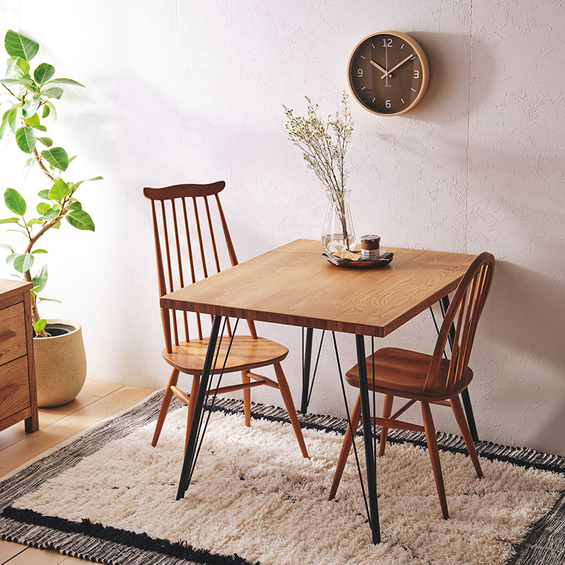 SOSIAL II (WH) ダイニングテーブル 120cm SOSIAL II (WH) ダイニング