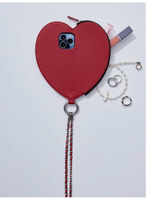 iPhone対応】 エジュー ajew dress HEART case shoulder 一部2月下旬