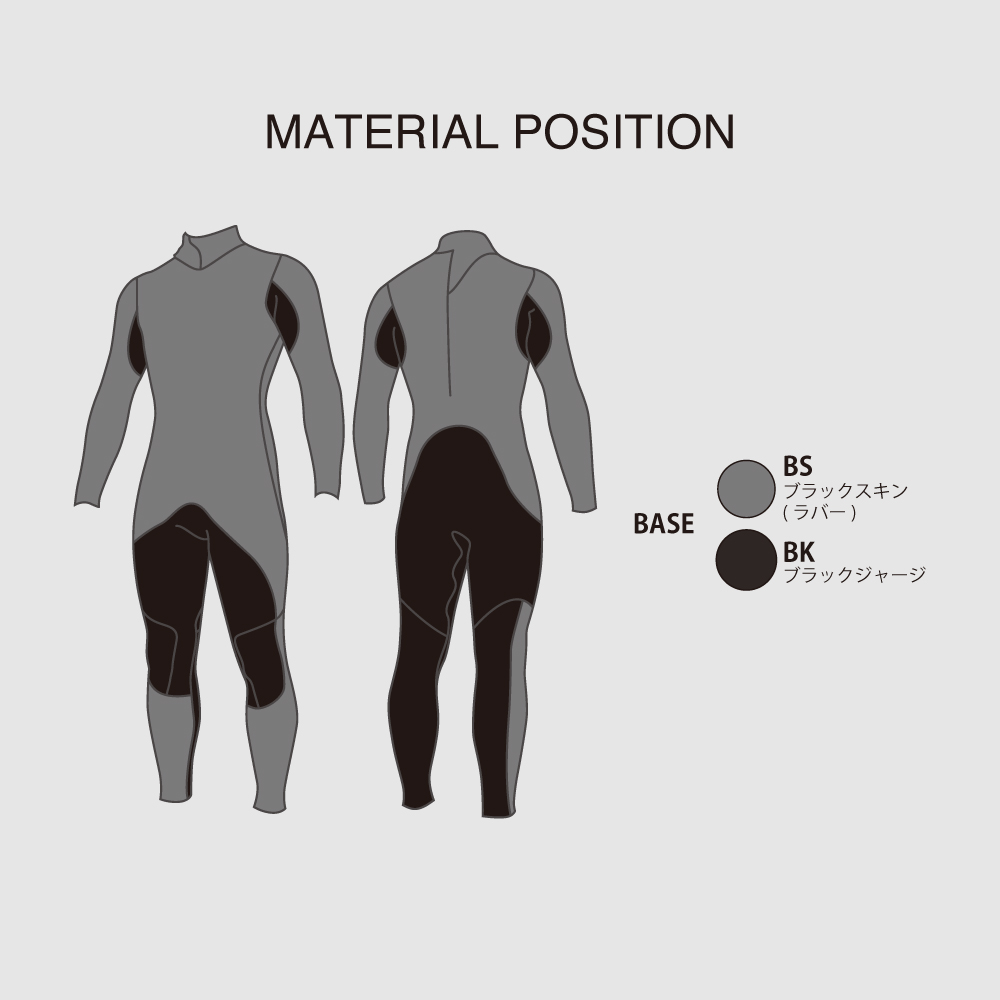 リミテッド・バックジップ・セミドライ | 国産高級ウェットスーツのDOVE