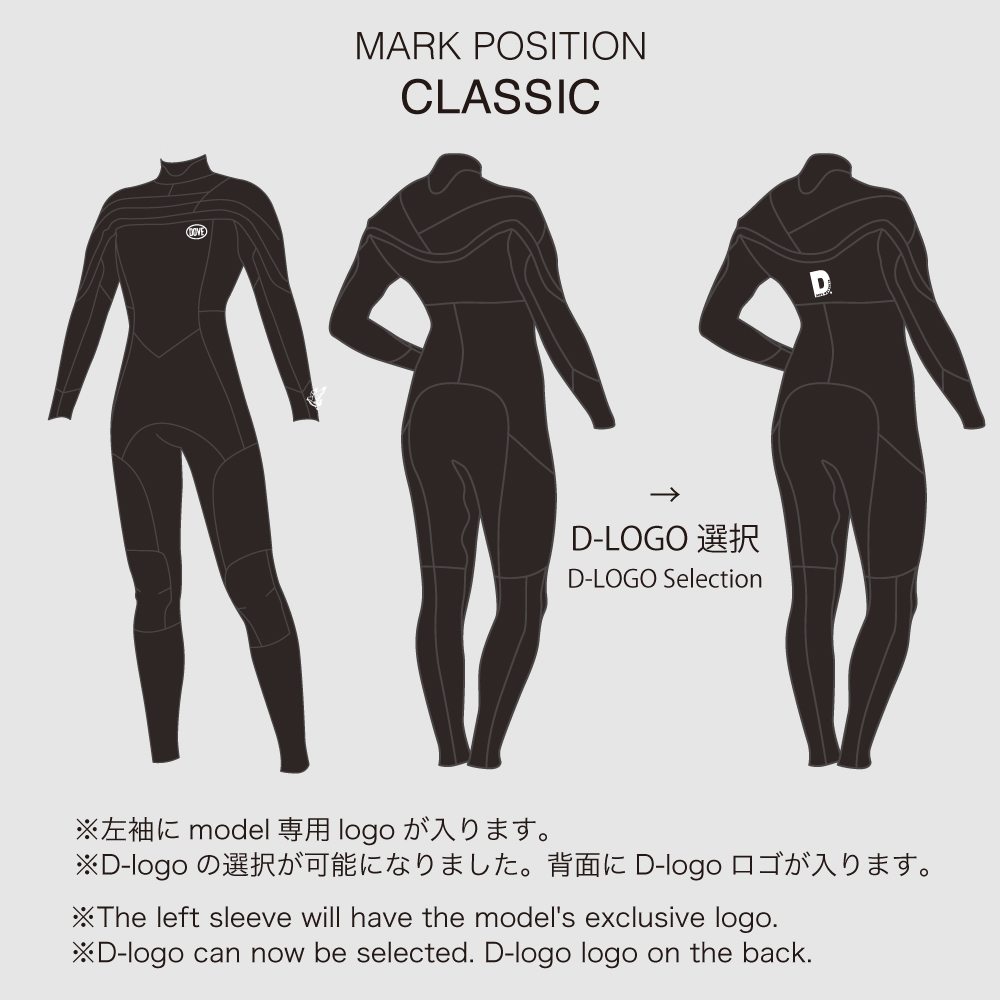 マッドテーラー・チェストジップ | 国産高級ウェットスーツのDOVE