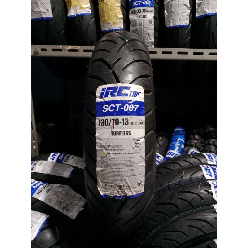 Jual IRC 130/70-13 SCT 007 BAN LUAR BELAKANG PCX 160/ NMAX / ADV