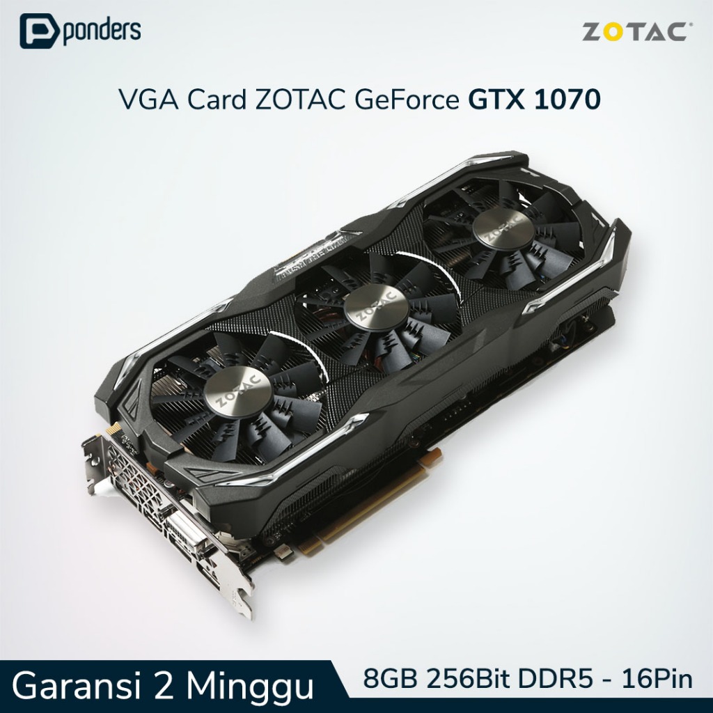 ZOTAC GeForce GTX 1070 8GB 訳ありジャンク 【公式通販】