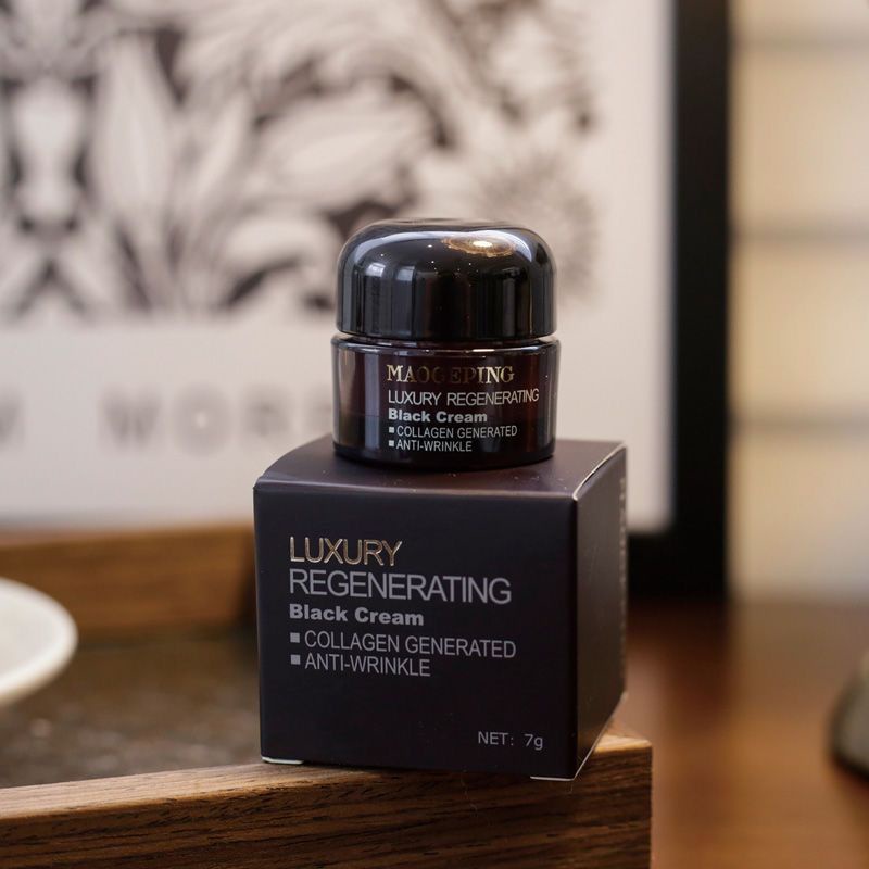 熱銷毛戈平黑霜妝前乳奢華養膚面霜✨50g 小樣7g 密集保溼MAOGEPING奢華