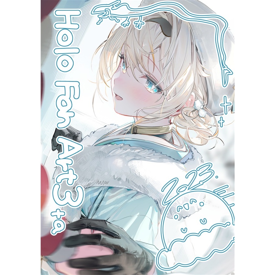 全新現貨】Hololive 風真いろは風真伊呂波うみぼうずB2掛軸HoloFanArt